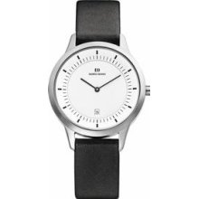 Danish Design Men s IQ12Q984 Tirtsah Black Leather Analog Watch