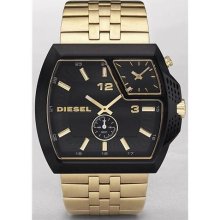 Diesel Analog Dual Time Black Dial Men's Watch Dz1408