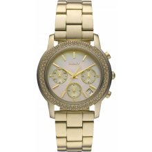 DKNY Ceramica Gold-Tone Women's Watch NY8140