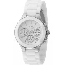 DKNY NY4912 White Ceramic Women's Watch