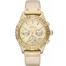 DKNY NY8655 Glitz Bowery Women's Leather Watch