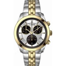 Dreyfuss Gents Two Tone Chronograph Bracelet DGB00063/06 Watch