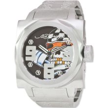 Ed Hardy Men's Baragon Speeder Stainless Steel Watch