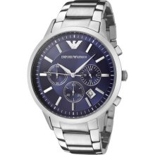 Emporio Armani Men's Classic Chronograph Stainless Steel