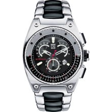 ESQ Men's Fusion Retrograde Chronograph Black Dial 07301262