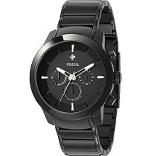 Fossil Black Chronograph Watch