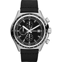 Fossil Decker Leather Chronograph Men's Watch CH2810