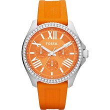 FOSSIL FOSSIL Cecile Multifunction Silicone Watch - Orange