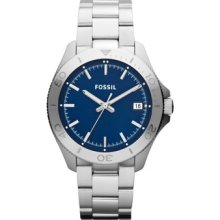 Fossil Men's Retro Traveler With Blue Dial Watch Am4442