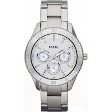 Fossil Stella Stainless Steel Chronograph Women's Watch ES3052