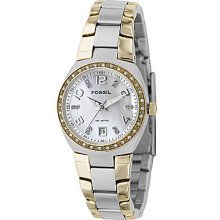 Fossil Two-Tone Sport Watch