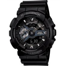 G-Shock GA110-1B Watch One Size :: Resin Black / Black