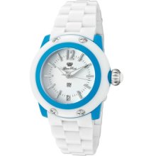 Glam Rock Women's Miss Miami Beach Polycarbonate Round Watch