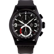 Glycine Incursore Black Jack Automatic Chronograph 3879