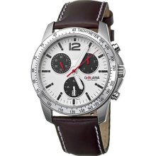 Golana Swiss Men's 'Terra Pro 200' White Dial Stainless Steel Strap Watch