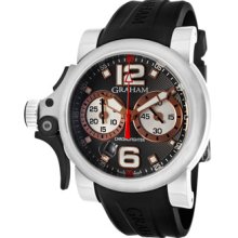 Graham Watches Men's Chronofighter RAC Trigger Chronograph Charcoal Te