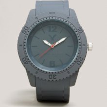 Grey Rubber Watch