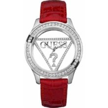 Guess Ladies Watches Guess Trend Ladies Leather Strap W10216L3 - WW