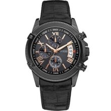 Guess Men Dress Collection Black Watch U15064g2