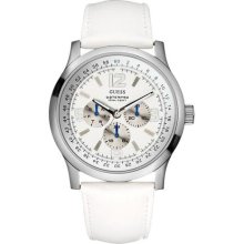 Guess Men Multifunction White Watch U95101g3