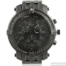 Gunmetal Military Heavy Big Face Watch