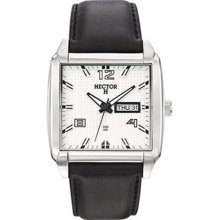 Hector H France Men's Classic Square Date Watch