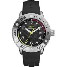 Helix HX365-03L04S Okto Black Band Men's Watch