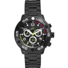 Helix HX580-03L22B Okto Diver Black Dial Chronograph Men's Watch