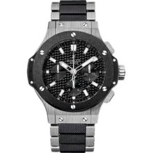 Hublot Men's Big Bang 44mm Black Dial Watch 301.SM.1770.SM