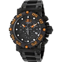 Invicta 10047 Subaqua Nitro Diver Black Orange Dial