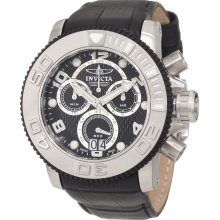 Invicta Men's 11164 Sea Hunter Diver Chrono Black Textured Watch