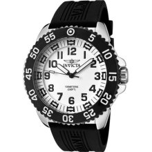 Invicta Men's Invicta II White Dial Black Polyurethane ...