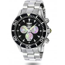 Invicta Ocean Ghost III Black Dial Chronograph Dive Inv7010