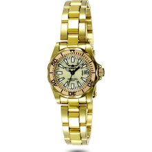 Invicta Watch Pro Diver Sapphire QTZ GT SS Champagne Dial