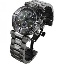 Invicta Watches - Men's 4378 Reserve Subaqua Noma Valjoux 7750 25 Jewel Automatic Chronograph Gunmetal Mother of Pearl Dial Swiss Made Watch