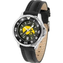 Iowa Hawkeyes NCAA Womens Leather Anochrome Watch ...