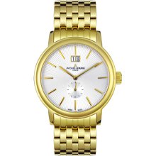 JACQUES LEMANS Watches Women's Geneva Goldplated Goldplated Silver Di