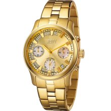 JBW Alessandra Ladies Chronograph Quartz Watch JB-6217-E