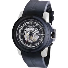 Kenneth Cole Synthetic See Through Dial Men's Watch