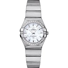 Ladies Omega Constellation 09 Brushed 123.15.24.60.05.001