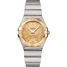 Ladies Omega Constellation 09 Brushed 123.20.27.60.08.001