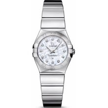 Ladies Omega Constellation 09 Polished 123.10.24.60.55.002