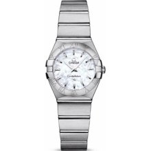 Ladies Omega Constellation 09 Brushed 123.10.24.60.05.001