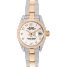 Ladies Rolex Datejust Watch 69163 Ivory Jubilee Dial