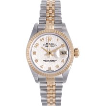 Ladies Rolex Datejust Watch 69173 Rolex Ivory Jubilee Dial