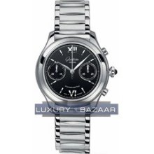 Lady Serenade Chronograph (SS / Black / SS)