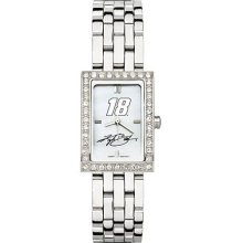 LogoArt Kyle Busch Ladies Allure Stainless Steel Watch ...