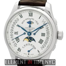 Longines Master Collection Retrograde Moonphase Dual Time 44mm