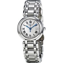 Longines PrimaLuna Silver Dial Stainless Steel Ladies Watch L81104716