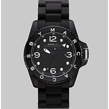 Marc by Marc Jacobs Black IP and Stainless Steel Watch - No Color